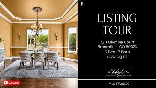 Touring a 6600 sqft LUXURY Home in Broomfield, Colorado | The Modglin Collection