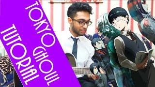 【TUTORIAL】 【TABS】 Tokyo Ghoul - Unravel (OP 1) Acoustic Guitar Tutorial [Fingerstyle] [velo city]