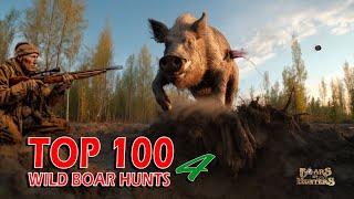 Top 100 wild boar hunts of "Boars and Hunters" SEASON 4