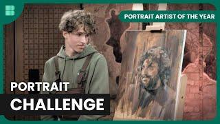 Painting Nish Kumar - Portrait Artist of the Year - Art Documentary