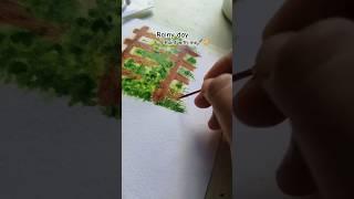 #paint with me #art #water colour painting drawing #sushmita's art world #Youtube shorts #tranding