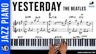 How To Play "Yesterday" (Beatles) Jazz Piano Sheet Music | Download the PDF