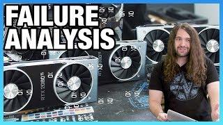 RTX 2080 Ti Failure Analysis: Artifacting, Thermals, Black Screens, & Defects