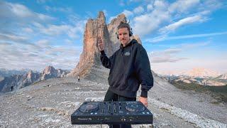 sunrise deep house mix at the dolomites