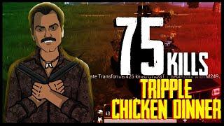 75 Kills  Tripple Chicken Dinner| Gaitonde | JACK SHUKLA LIVE