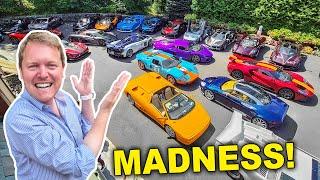 The Epic $50M HYPERCAR DRIVEWAY TAKEOVER! Welcome to Castle Shoot