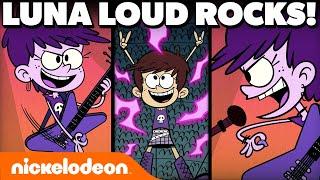 Luna Loud's Ultimate Music Marathon  | The Loud House | Nicktoons