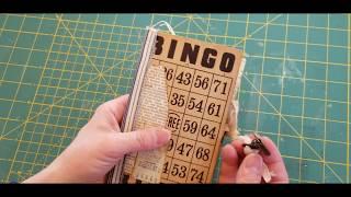 Bingo Junk Journal Flip