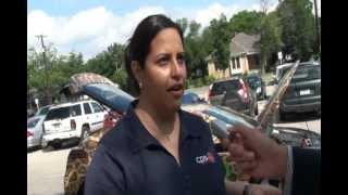 CPS Energy Electric Vehicle at Brackenridge High School