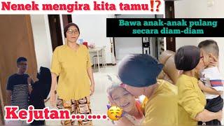 PULKAM BAWA ANAK-ANAK KE INDONESIA||KEJUTAN UNTUK ORANGTUA