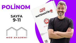 AYT MATEMATİK l 1.Video l Sayfa [9-11] l Polinomlar l MOZAKADEMİ 2025 Pdf açıklamada..