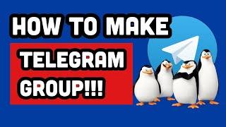 How to make Telegram group.