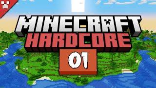 AN EPIC START IN MINECRAFT HARDCORE! (Episode/Stream 1)