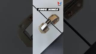 How is Frog hinges  installation | Avoid drlling hinge | Mingyi hardware factory