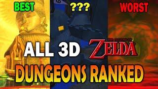 RANKING EVERY 3D LEGEND OF ZELDA DUNGEON From WORST To BEST