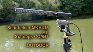 Sennheiser MKH416 vs. Schoeps CCM41 Outdoor-Test | ENGLISH