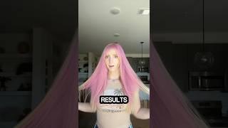 Leaving PINK hair dye in for 7 HOURS CHALLENGE