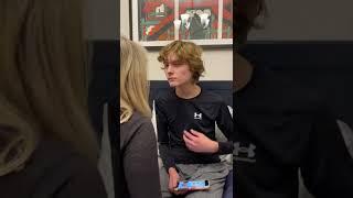 Nonverbal and Autistic Teen received a gift from his Moms!