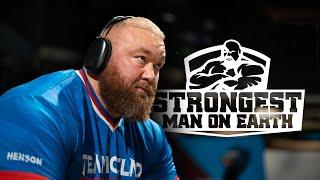 Day before STRONGEST MAN ON EARTH!