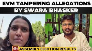 Swara Bhaskar Alleges EVM Tampering In Anushakti Nagar Election After Husband Fahad Ahmad Loses