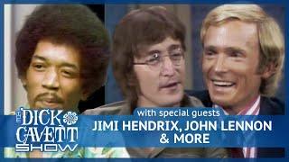 Dick Cavett Speaks To Music Legends | Jimi Hendrix, John Lennon & More! | The Dick Cavett Show