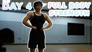 DAY 4 // TRAINING PLAN - FULL BODY STRENGTH DAY