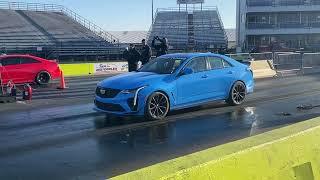 Tapout Tuned CT4 V Blackwing Sets the New World Quarter Mile Record