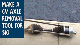 How to Make a CV Axle Removal Tool for $10