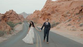 Epic Elopement At Valley Of Fire & Red Rock Canyon | Adventure Wedding Films