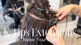 DIY KTip Hair Extensions: Everything You Need to Know (It Works!)