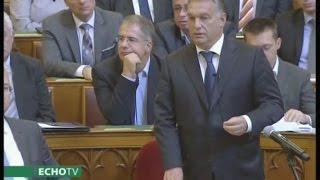 Orbán Viktor rendet rak a fejekben - Echo Tv