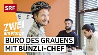 Entlassungen bei SRF: Bünzli-Chef dreht durch (The Office Parodie) | SRF Zwei am Morge