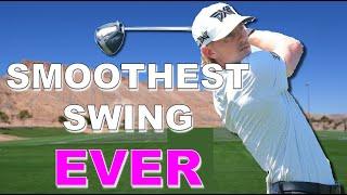 CRAZY SMOOTH Jake Knapp Swing Analysis (Slow Motion 190 mph Ball Speed)