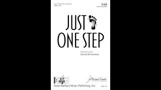 Just One Step (SAB, piano, djembe) by Daniel Brinsmead - Score & Sound