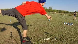 2023 Great Lakes 1v1 Kubb Semifinals:  Trevor Bailey v Zach Oman