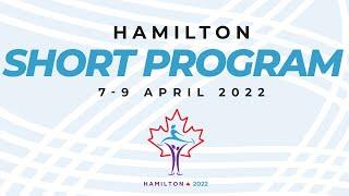 Short Program | ISU World Synchronized Skating Championships 2022 | Hamilton | #WorldSynchro