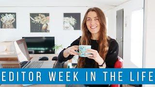 BOOK EDITOR WORKWEEK VLOG | Enchanted Ink Publishing | Natalia Leigh