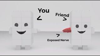 You, Friend, And An Exposed Nerve - Lego Blender Animation