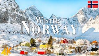 Winter Norway 4K Ultra HD • Stunning Footage Norway, Scenic Relaxation Film with Calming Music