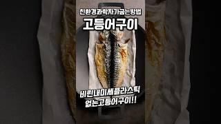 친환경과학자의 고등어구이 #shorts