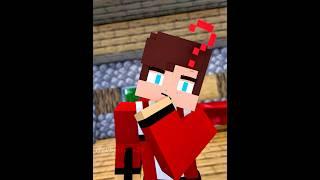 JJ and Mikey : When Suffering From ODC  #cubestory #minecraft #shorts