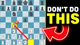 The Opening Mistake You're Probably Making in Chess