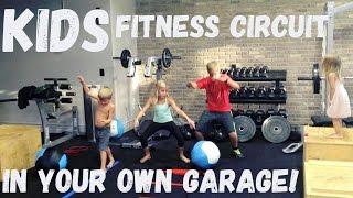 Back-To-School Kids' Fitness Circuit You Can Do in Your Garage