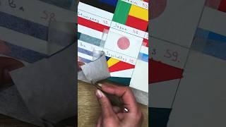 Drawing the flag of Seychelles  What’s next? #art #creative #painting