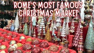 Rome's Most Famous Christmas Market in Piazza Navona