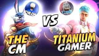 THE CM VS TITANIUM GAMER | INTENSE FIGHT|