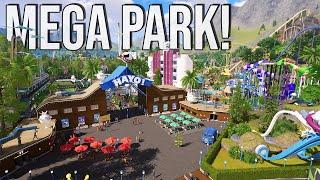 First Ever MEGA PARK in Planet Coaster 2: Wildwood Amusements!