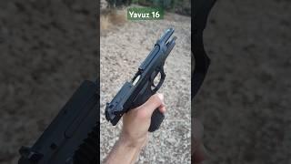 Tabanca Yavuz 16 / Beretta FS92 klon 15 metre test atış.  #guns#pistol#shot#tabanca#silahlar