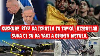 Isra'ila ta tafka kuskure biyu  hizbullah  sun kai  miyagun hare hare birnin metula da kiryat