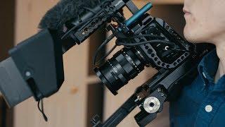 Blackmagic Pocket Cinema Camera 4k Rig Tour + Example Footage! (BMPCC 4k)